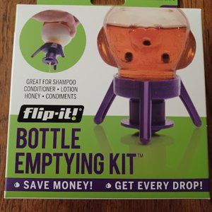 Flip It Bottle Emptying Kit  - Purple